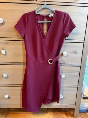Asymmetrical hem dress